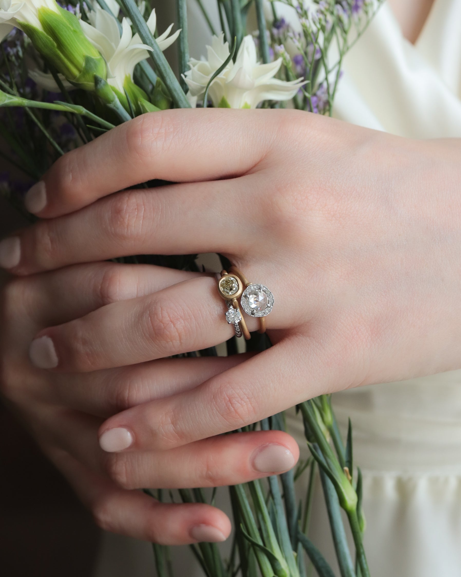 Collet Ring - Diamond -