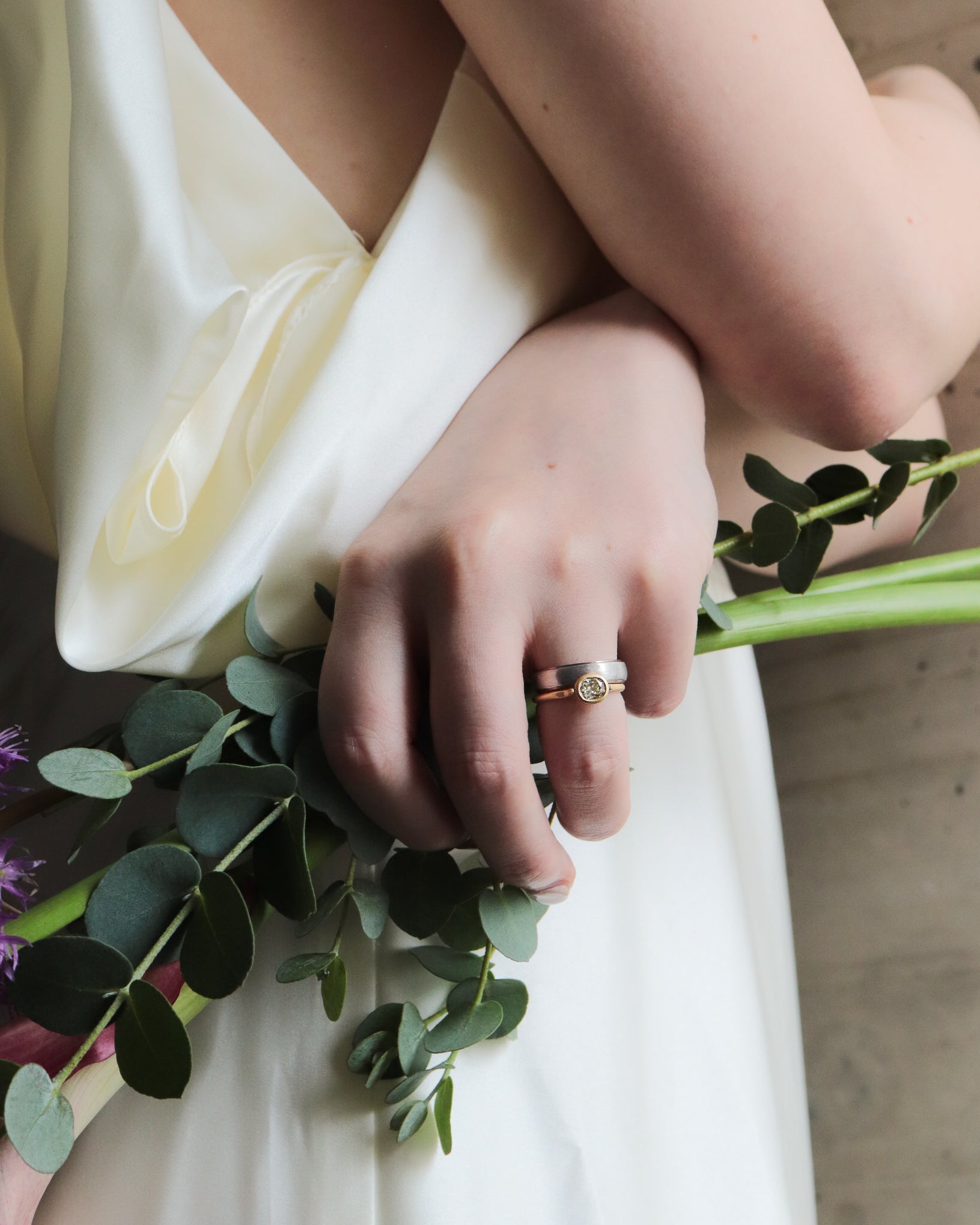 Collet Ring - Diamond -