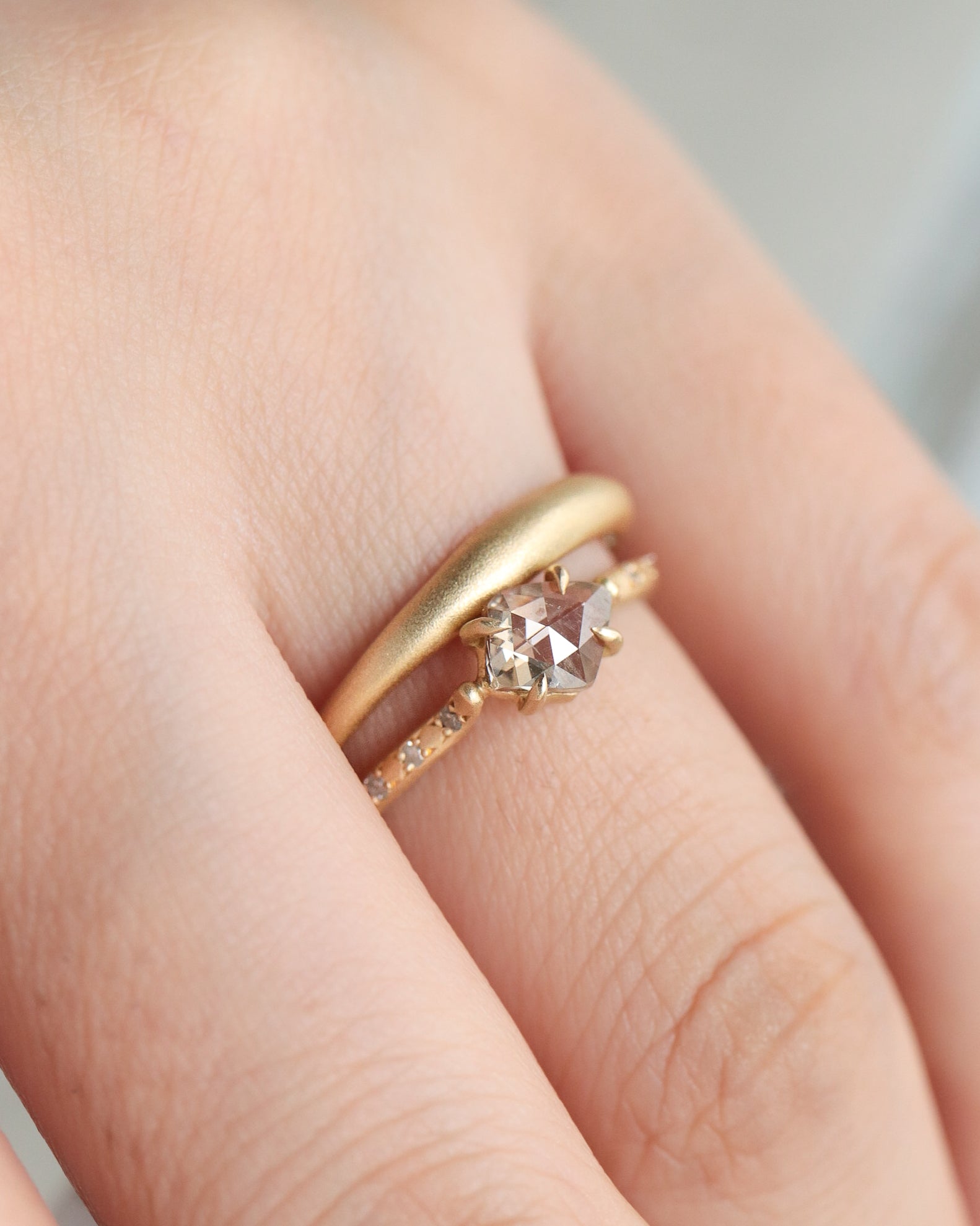 Prong Ring - Diamond -