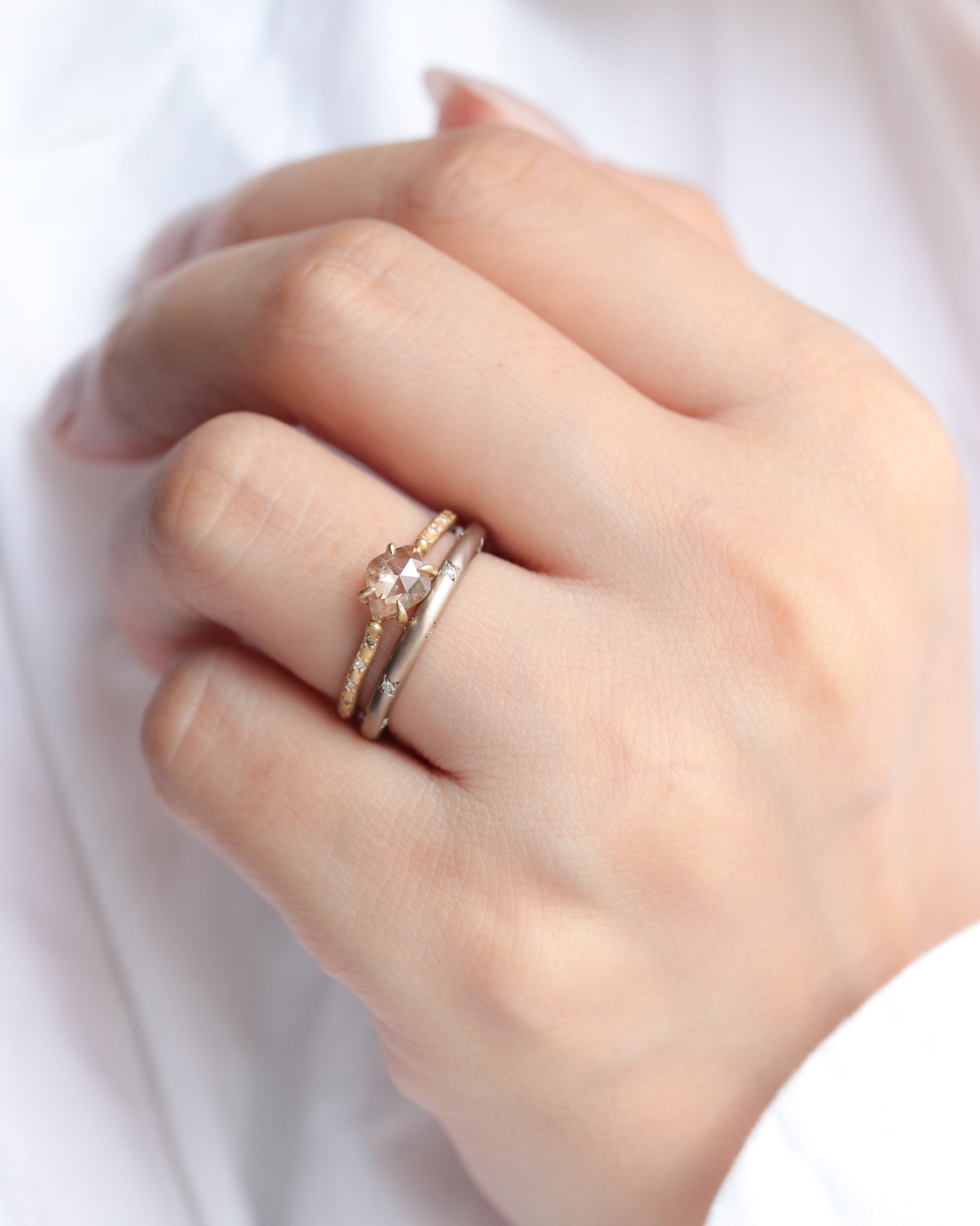 Prong Ring - Diamond -