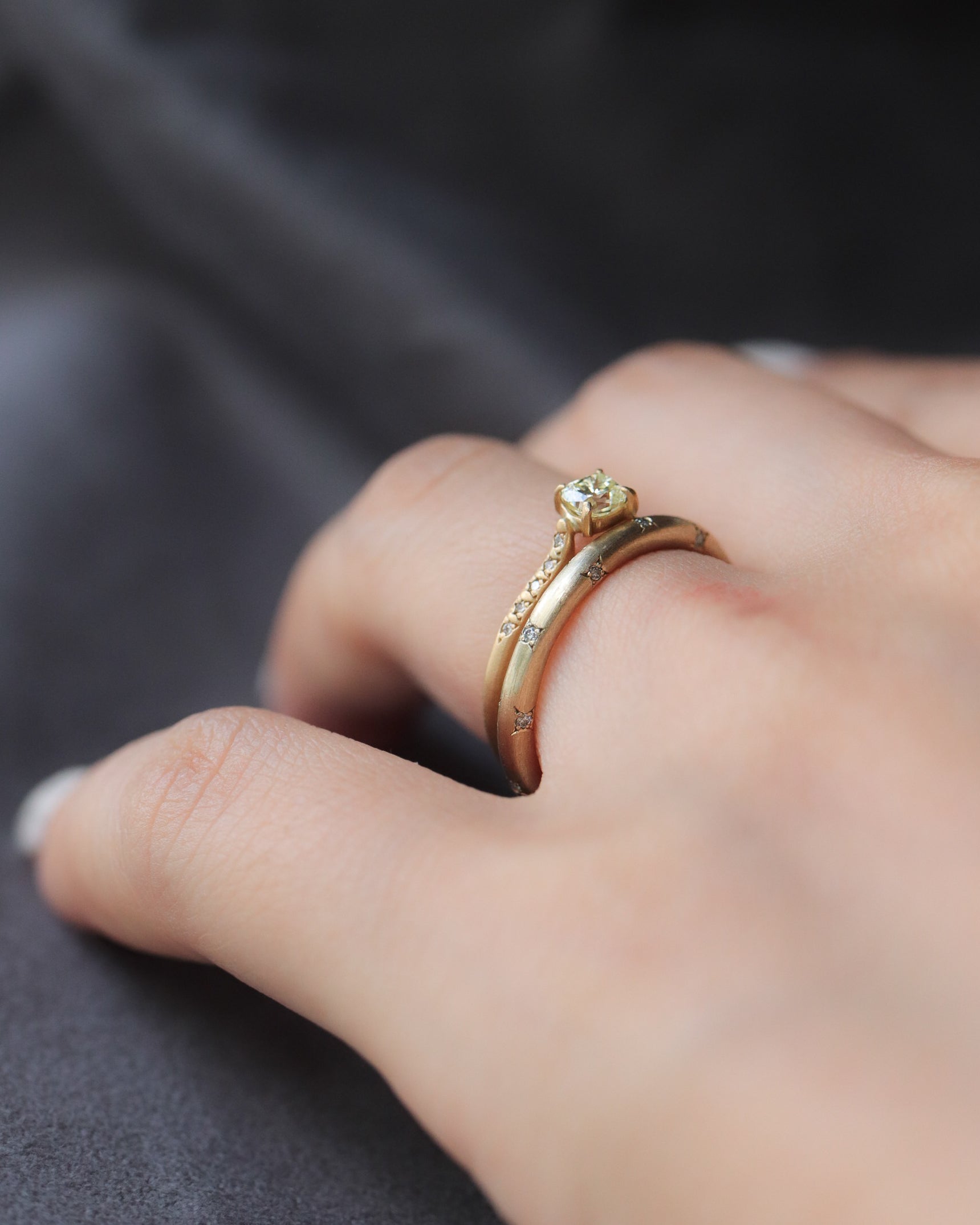Prong Ring - Diamond -