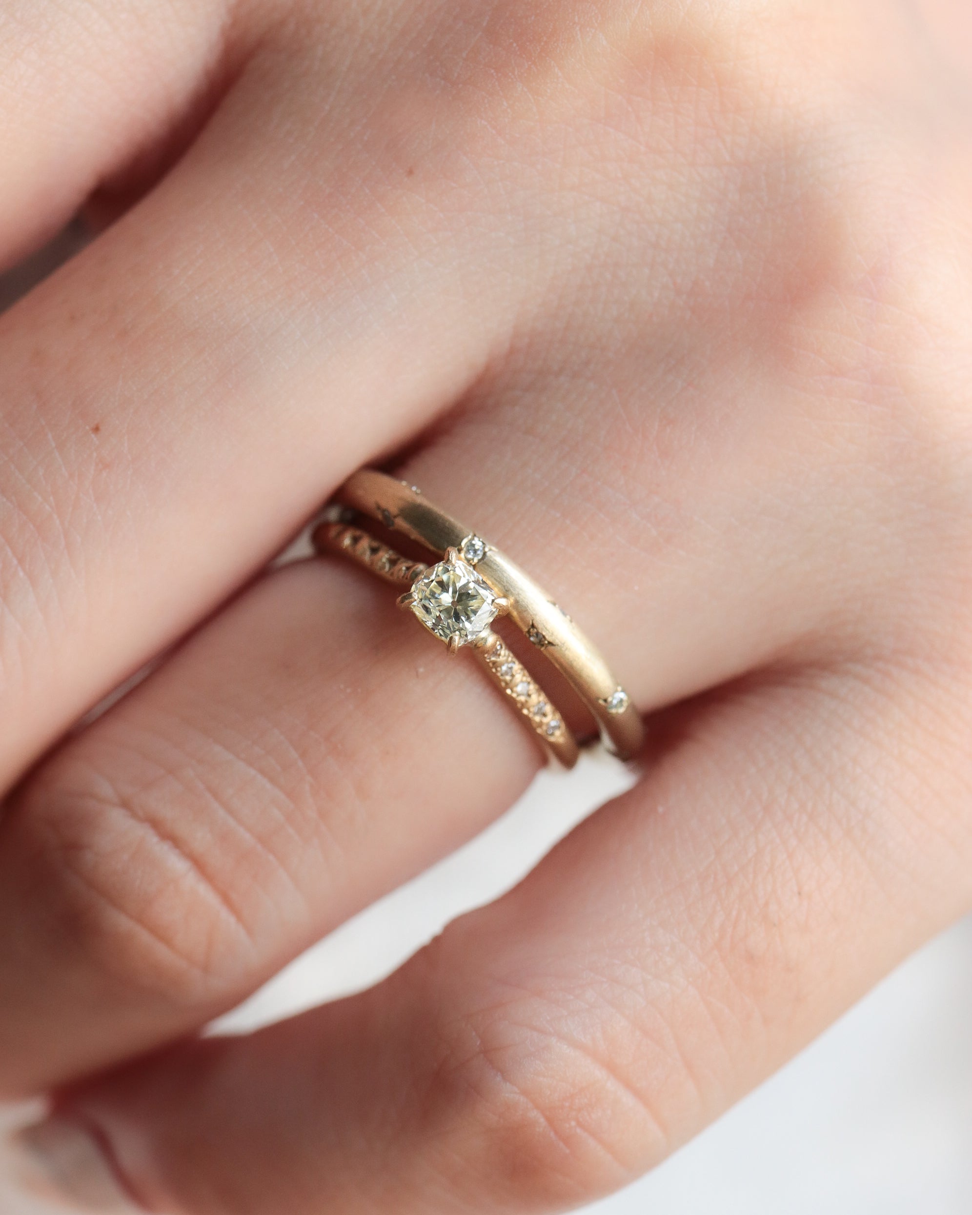 Prong Ring - Diamond -
