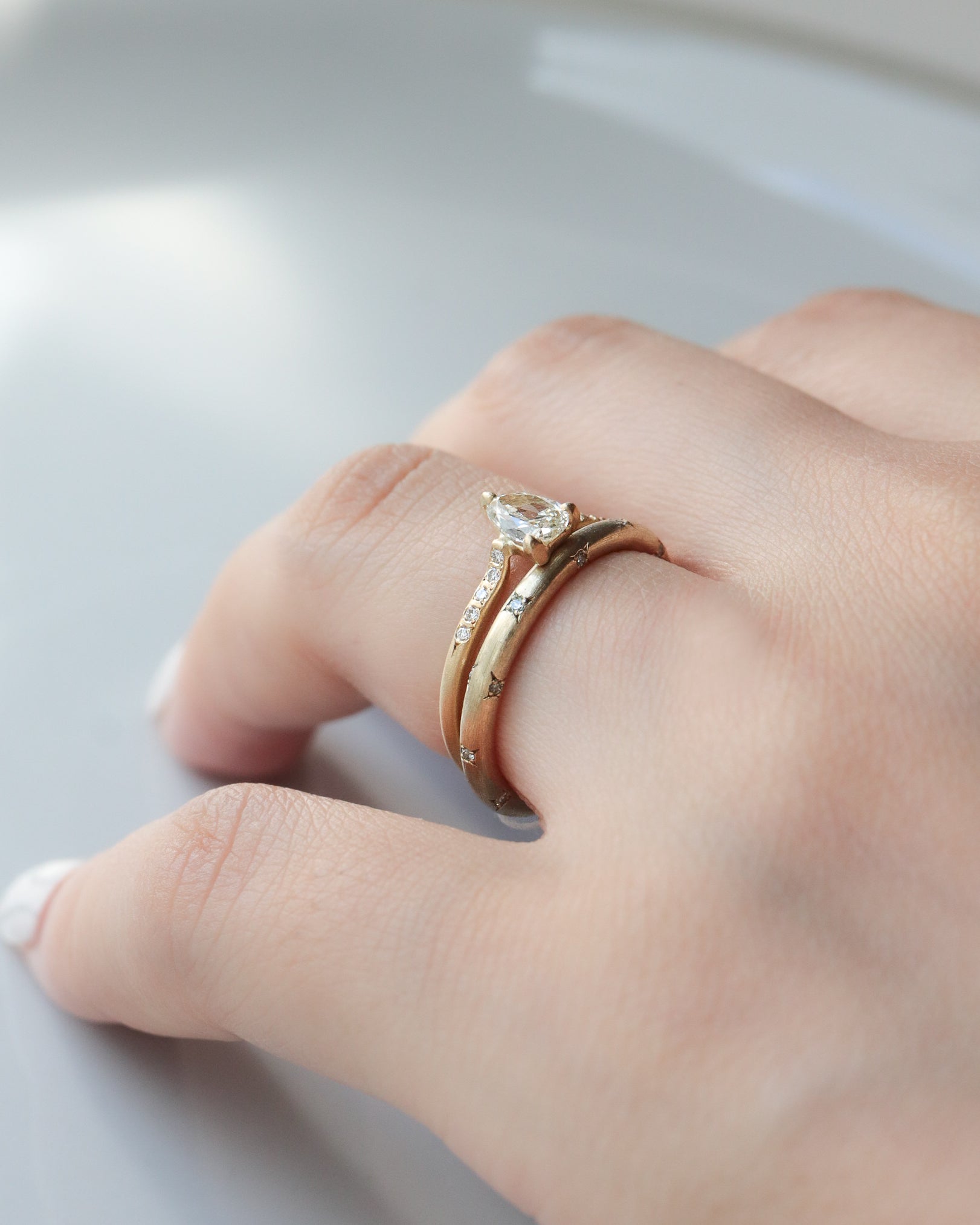 Prong Ring - Diamond -
