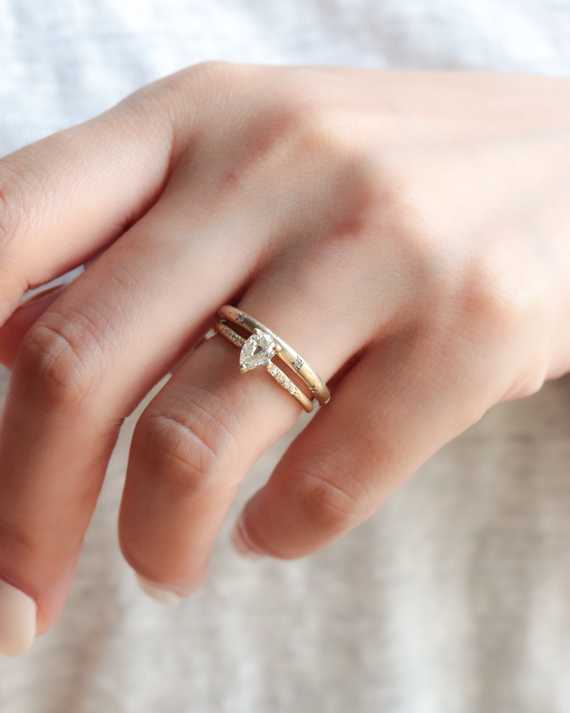 Prong Ring - Diamond -