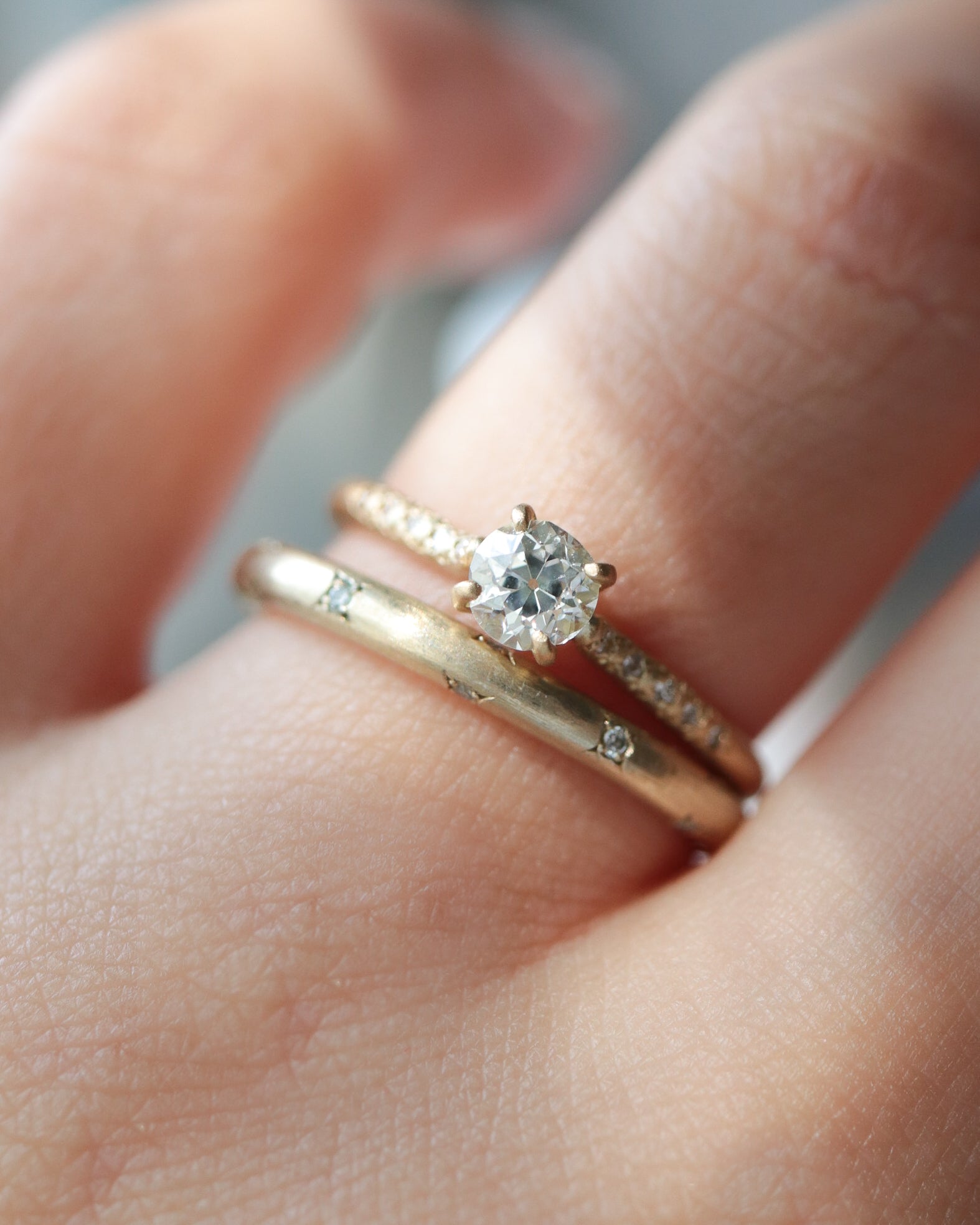 Prong Ring - Diamond -