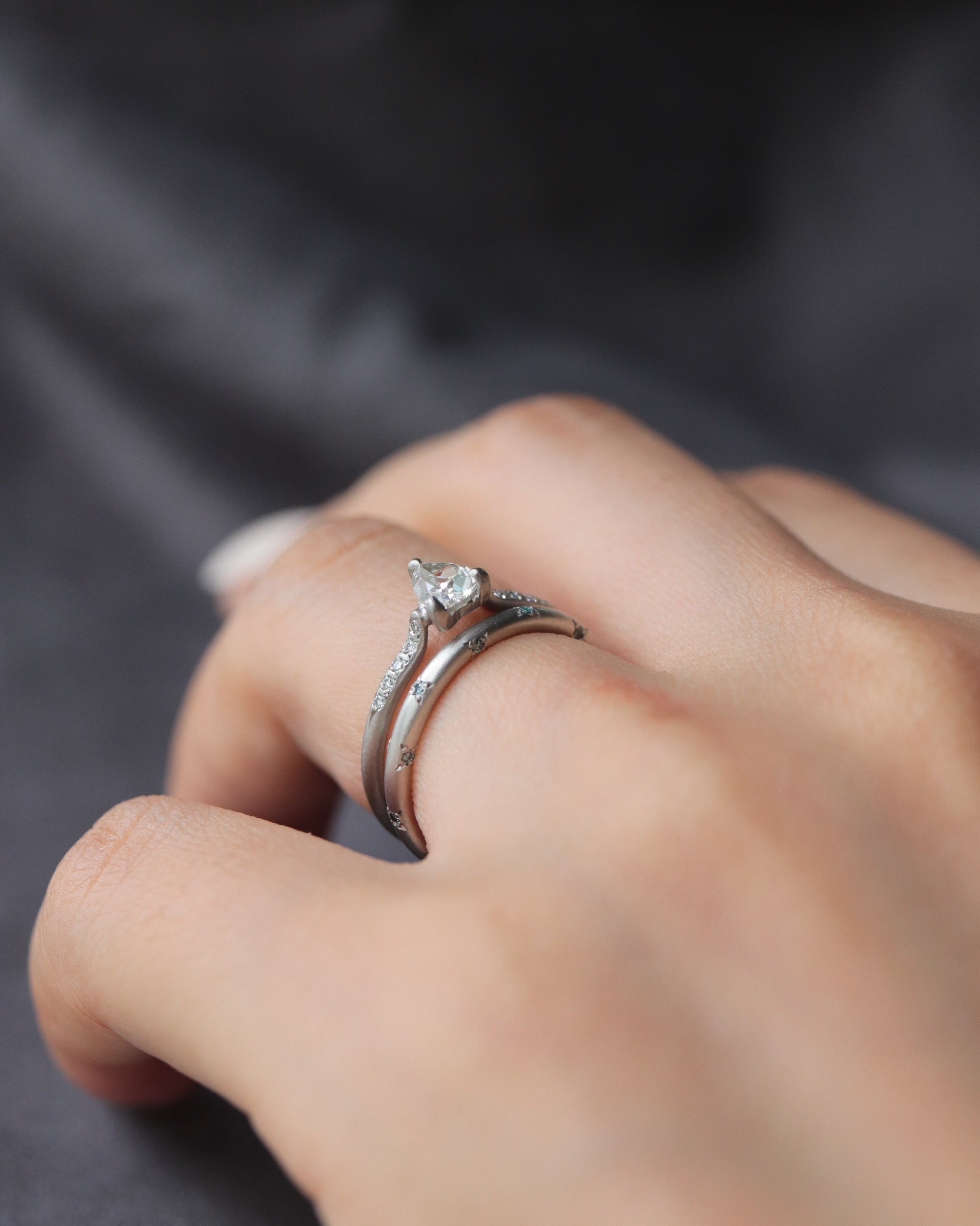 Prong Ring - Diamond -
