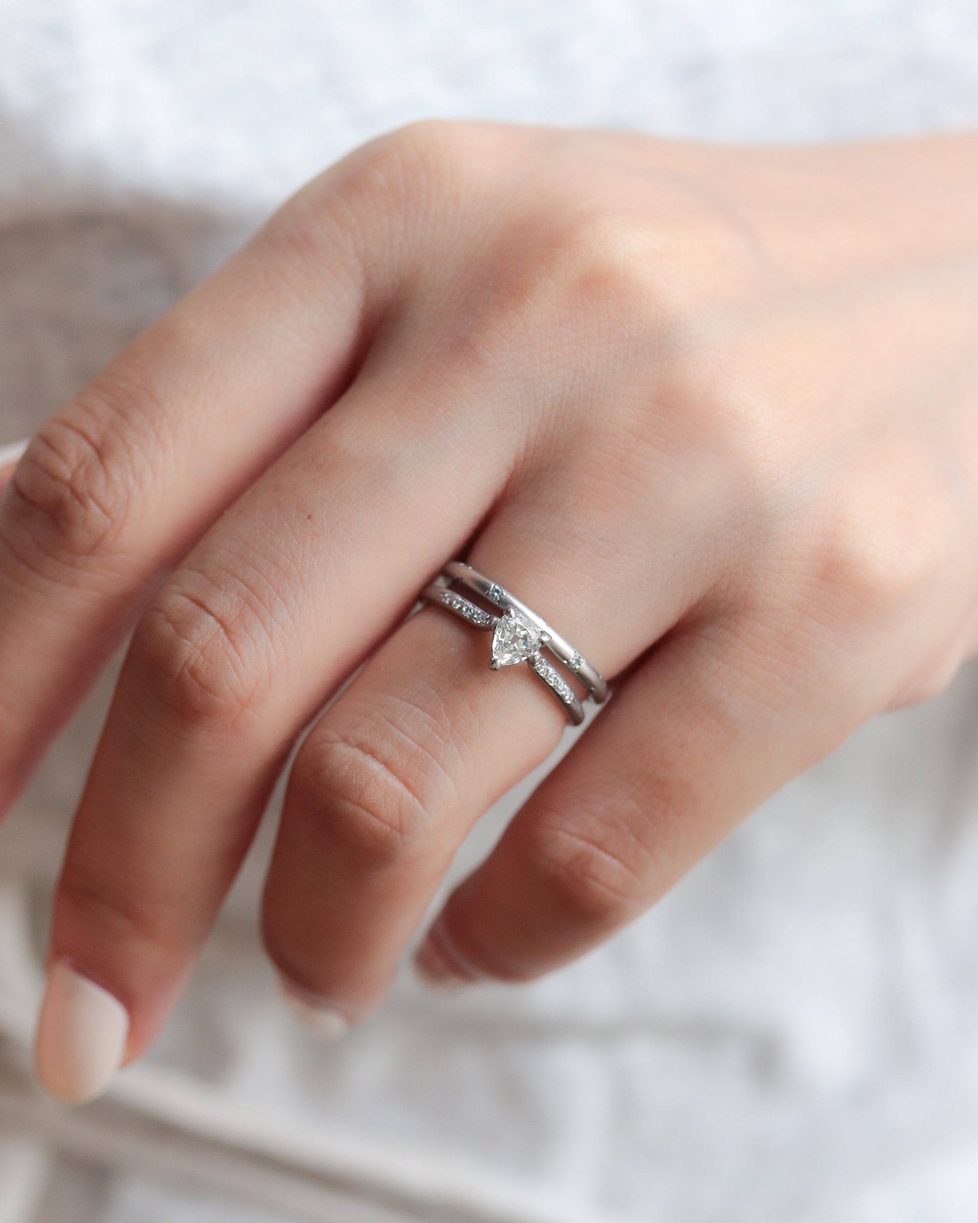 Prong Ring - Diamond -
