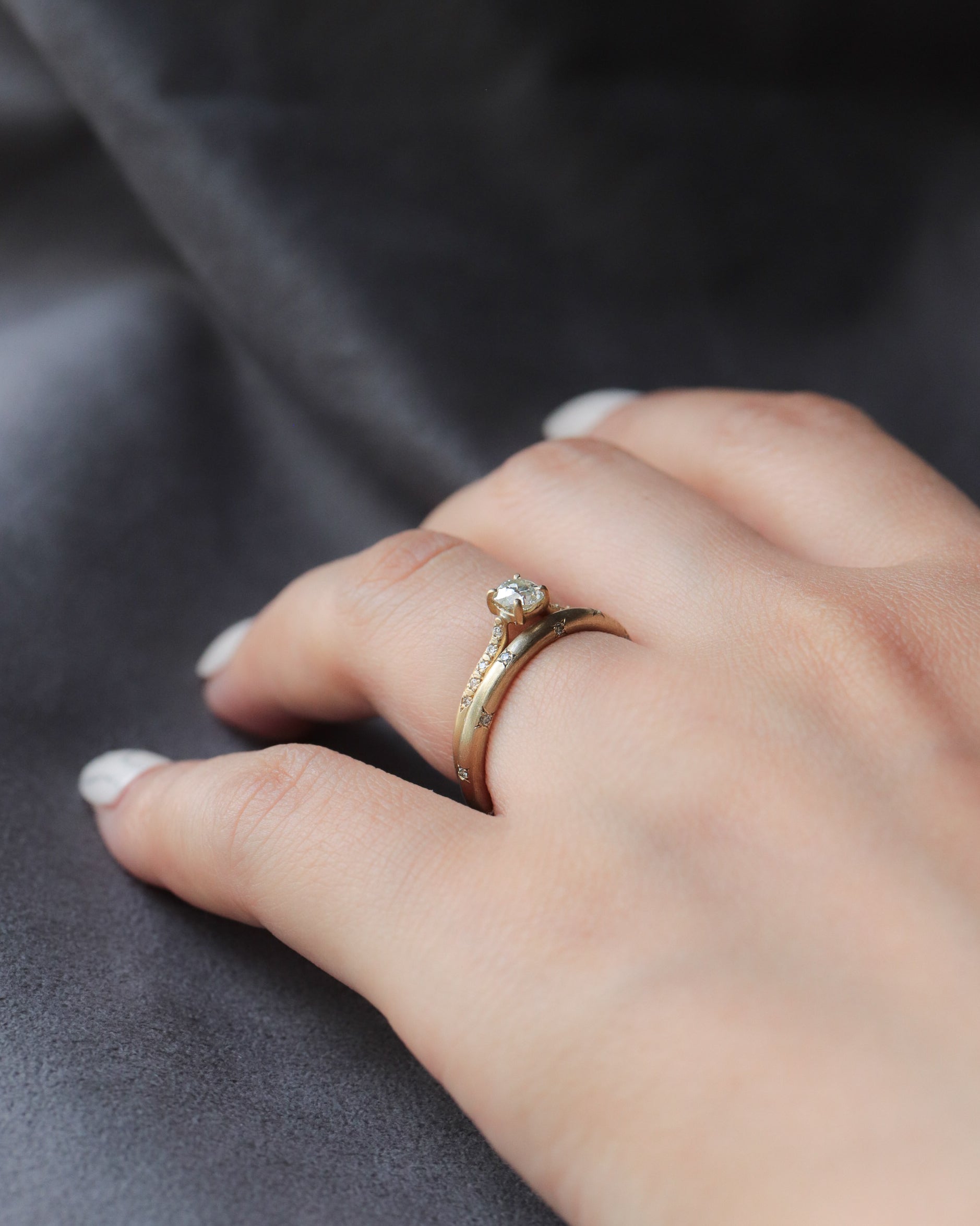Prong Ring - Diamond -