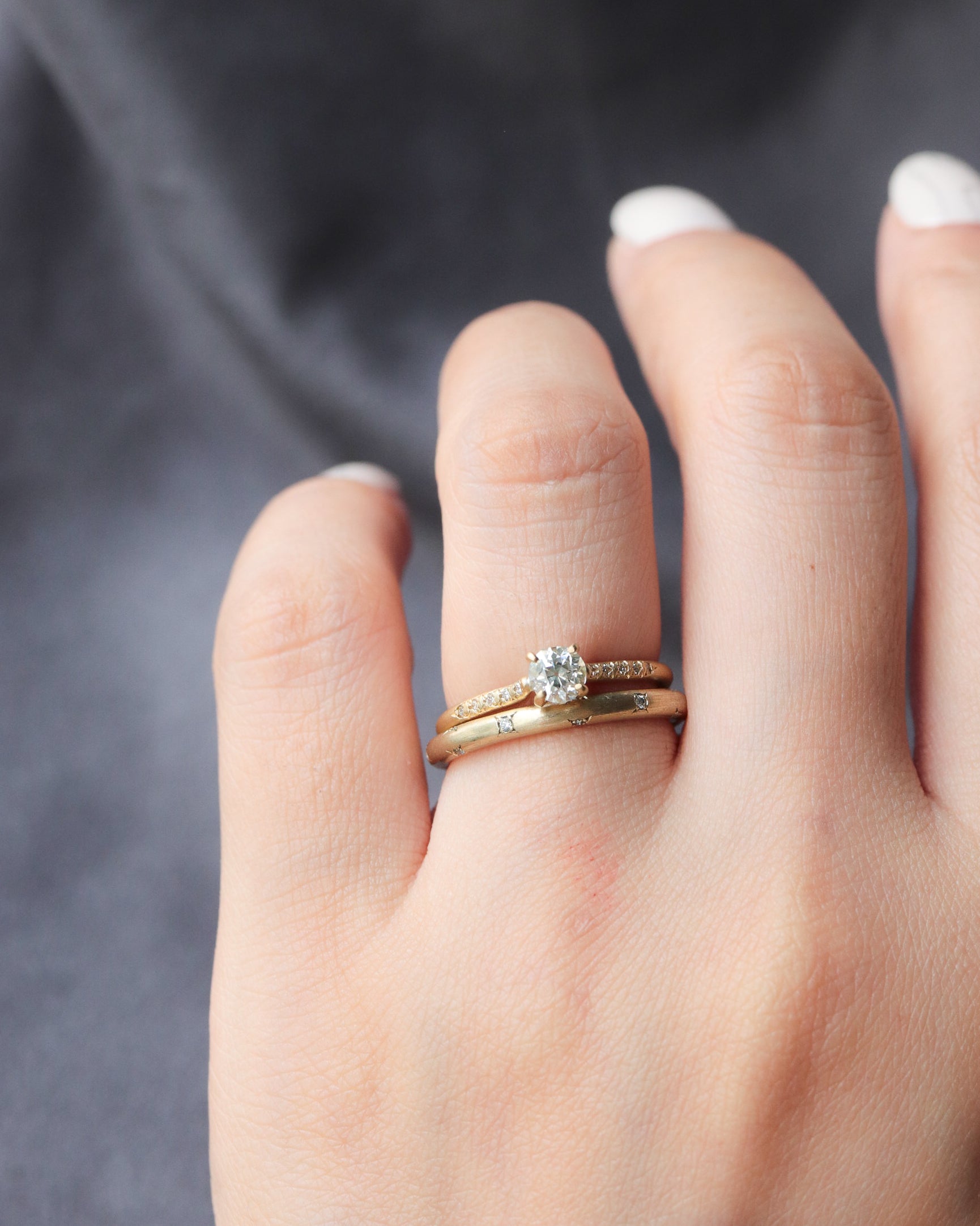 Prong Ring - Diamond -