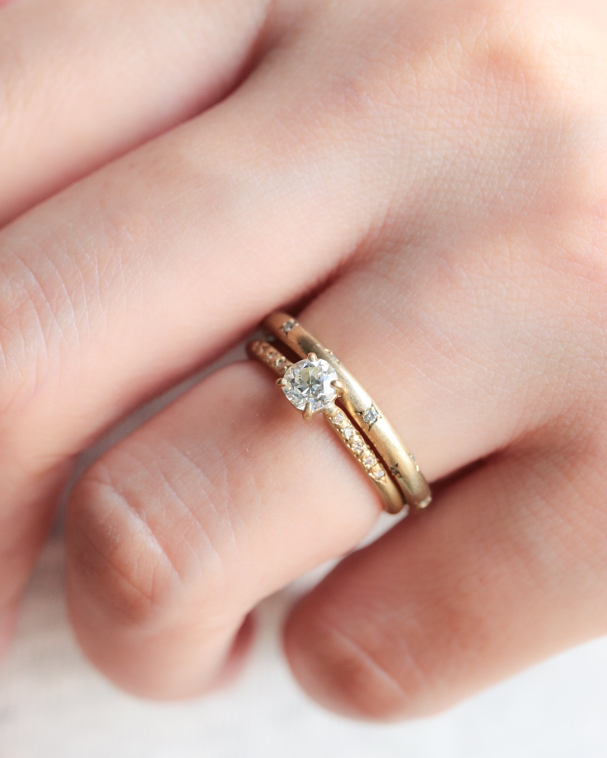 Prong Ring - Diamond -