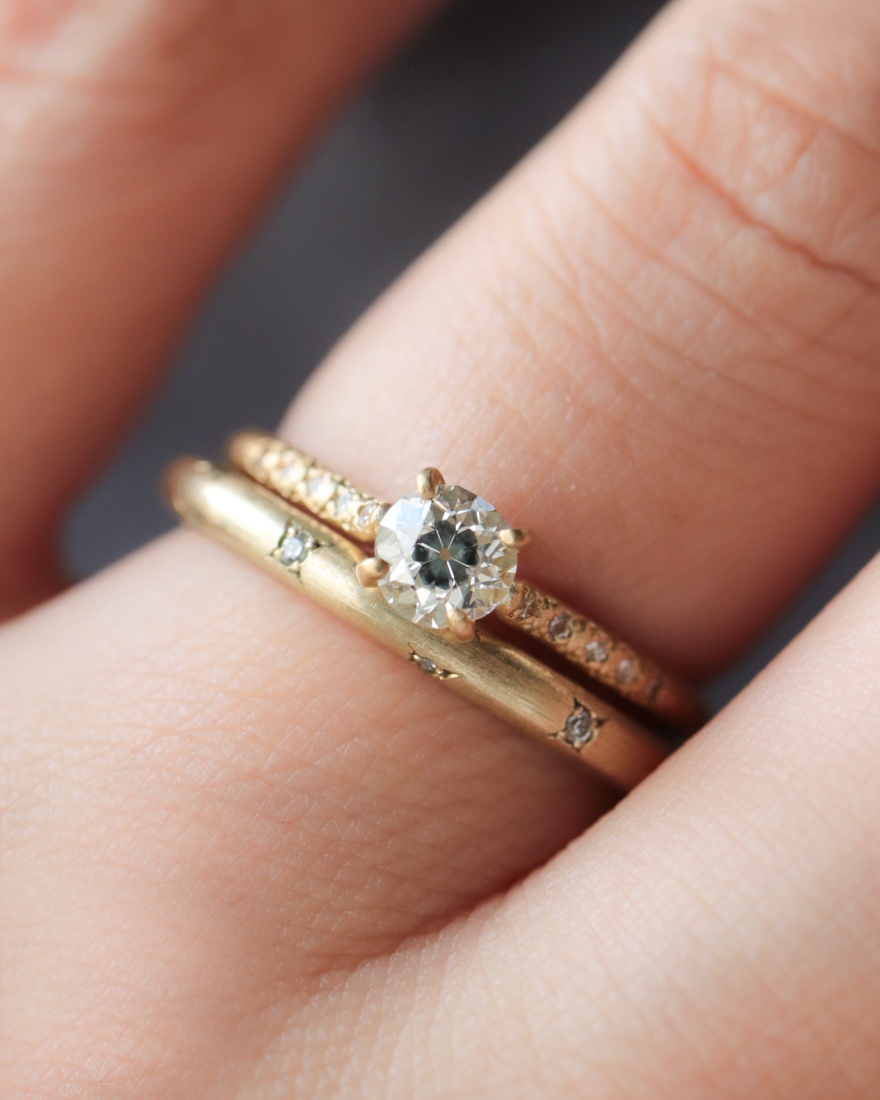 Prong Ring - Diamond -